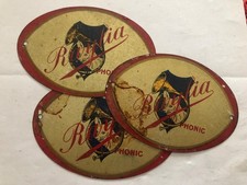 3 Plaques publicitaires en