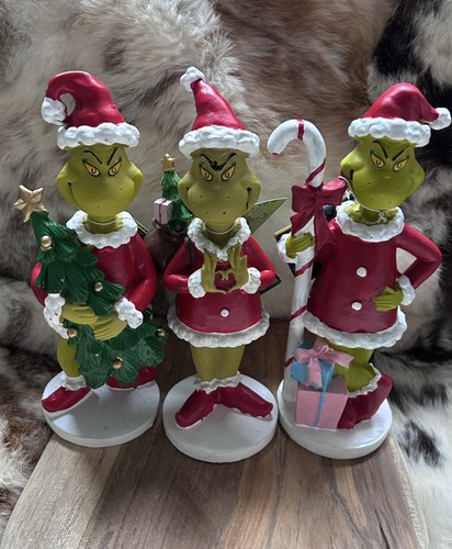 Grinch christmas figurines - christmas,