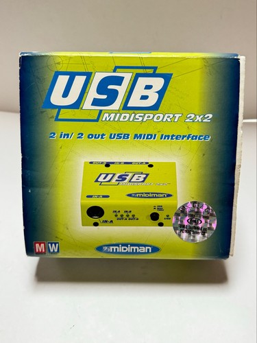 Midiman usb midisport 2x2 midi - usb,