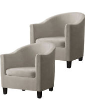 Shengyijing 2 pc velvet tub chair covers, taque