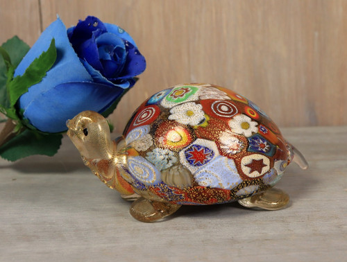 Figurine sulfure tortue - figurine,