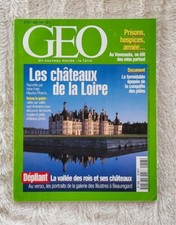 Revue magazine GEO : Châteaux