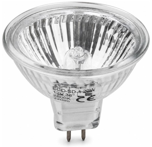 Lampe halogène blanche