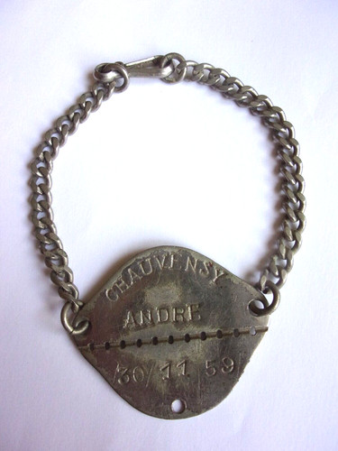 Bracelet identite militaire - bracelet, d'identite