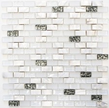 Mosaïque carreau translucide