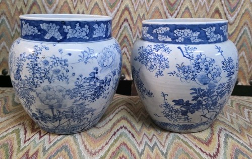 Paire cache pot chinois - paire, de