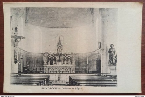 Saint roch intérieur - -,