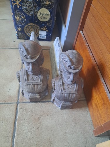 Paire chenets anciens - de,