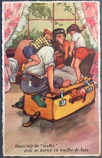 Carte postale humoristique - carte,