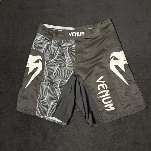 Venum mma fight shorts black - mma,