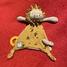 🇫🇷 Doudou plat lion gris