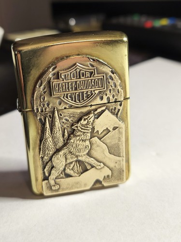Briquet zippo vintage harley - zippo,