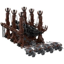 ZITIANYOUBUILD Medieval Siege Ram Movie Scene Battering Ram Model 2486