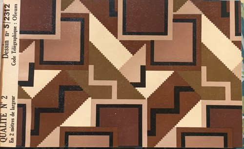 1930 catalogue linoléum - 1930',