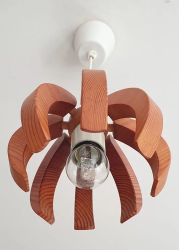 Lampe suspension bois dlg - suspension,
