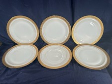 6 ASSIETTES PLATES 25 CM EN