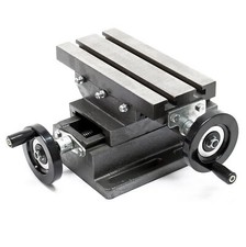 Étau à croix 2 Axes Table de fraisage Surface de perçage 170x85mm Établi Outil