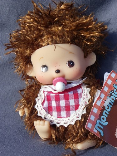 Bébé kiki monchichi peluche - kiki,