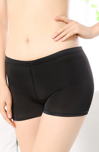 Boxer shorty panty - , noir
