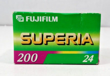 Pellicule argentique FUJIFILM SUPERIA 200 - 24 poses x 36 mm - 2007 neuve scellé