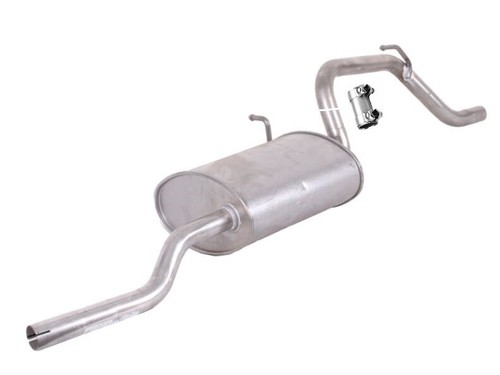 Rear silencer exhaust - , end