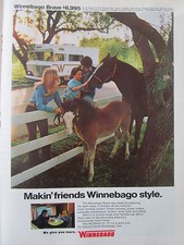 3/1973 PUB WINNEBAGO BRAVE CAMPING CAR MOTOR HOME ORIGINAL AD