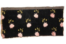 Fragment de tissu, velours et