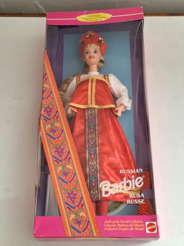 Poupée barbie russe vintage - barbie,