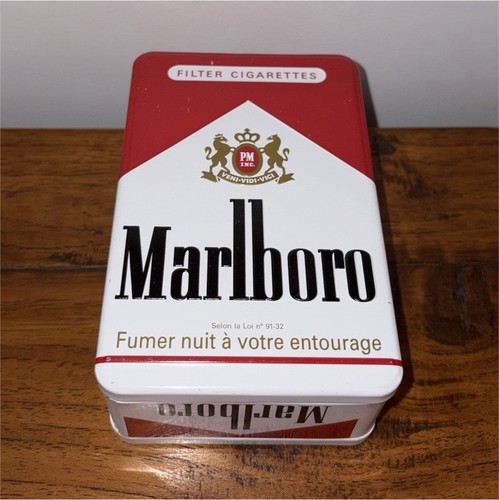 Marlboro boîte pub métal - marlboro,