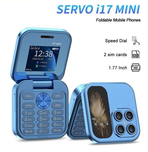 Mini téléphone i17 portable - téléphone,