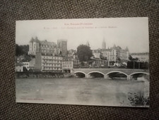 CPA PAU VUE GÉNÉRALE SUR LE CHÂTEAU ET L HOTEL GASSION