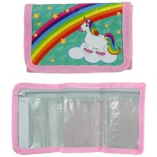 Portefeuille Rose Licorne pour
