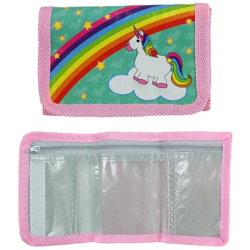 Portefeuille rose licorne pour - rose,