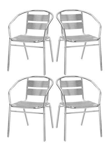 Chaises capri aluminium - 4,