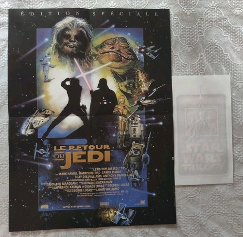 Lot star wars vintage affiche - lot,