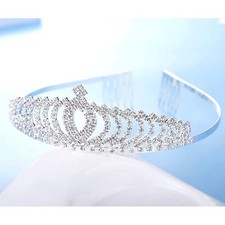 Diadème mariée - Coeur de