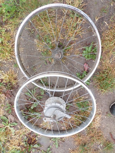 Paire roues jantes - roues, 16"