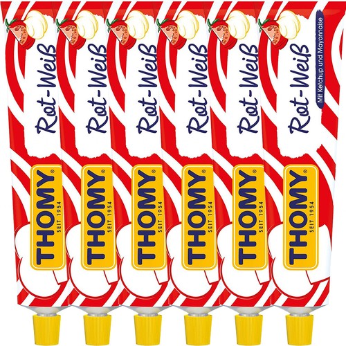 Thomy rouge blanc ketchup - blanc, et