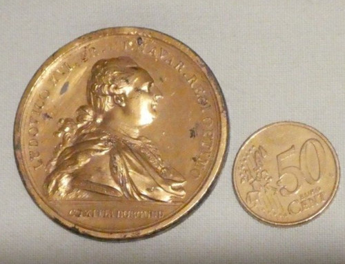 Médaille royale roi - médaille, france