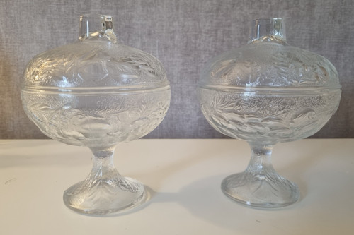 Bonbonnière cristal sur - en,