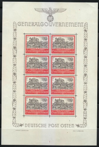 Pologne occupation 1941 mnh - 1941,