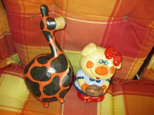 Lot tirelire ceramique - lot, 2
