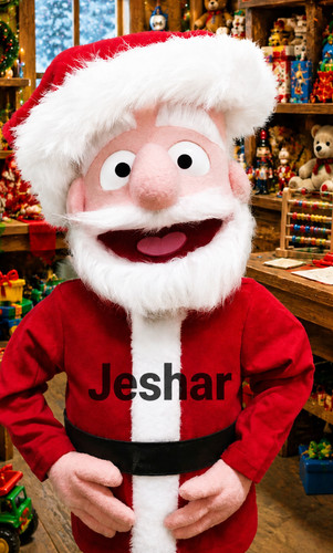 Santa claus muppet style - "santa, muppet-style