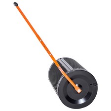 Uimoso Épandeur à rouleau réglable pour compost et gazon, largeur 60 cm, noir