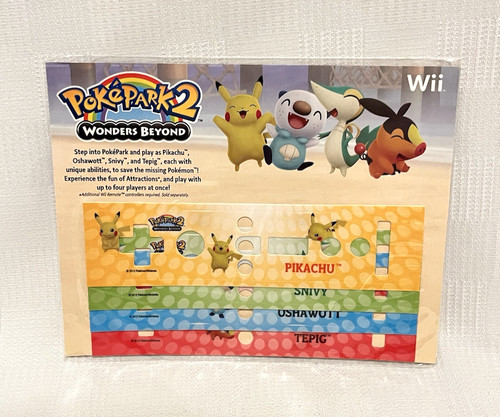 Nintendo wii pokemon pokepark - wii,
