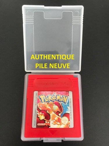 Pokemon version rouge game boy - game,