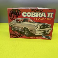 Vintage MPC Ford Cobra II 1976 Mustang 1/25 Scale Model Kit ASIS (0200)