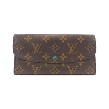 Authentic LOUIS VUITTON Monogram portefeuille Emily M60137 Wallet  #270-004-1...