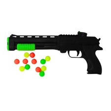 JEU LANCEUR FUSIL À POMPE 12 BALLES CIBLE