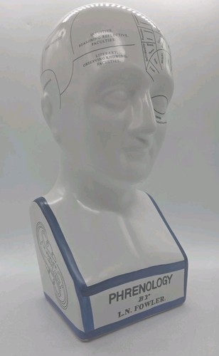 Phrenology bust fowler - phrenology, l.n.